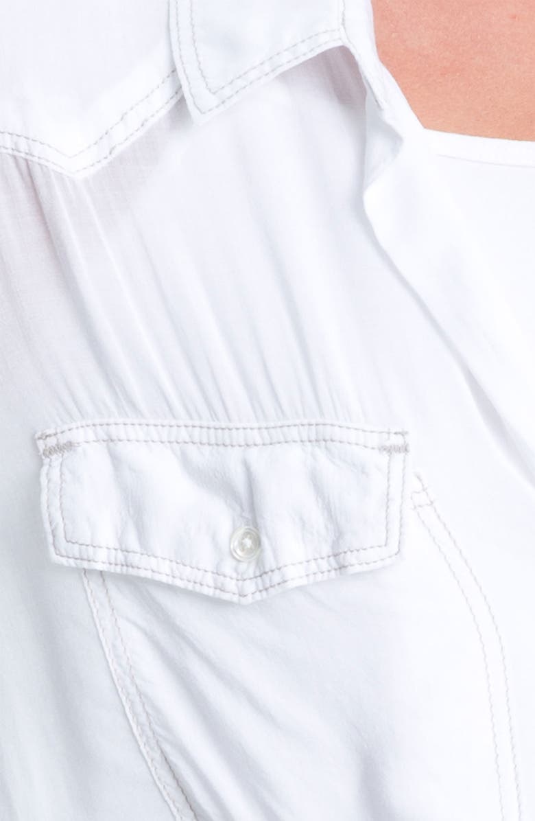 James Perse Slouchy Western Shirt, Alternate, color, 