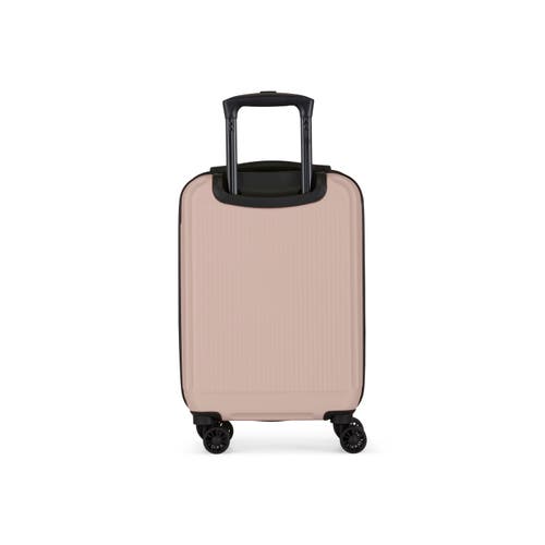 Bugatti Singapore 2 Piece Hardside Luggage Set With Expansion In Blush