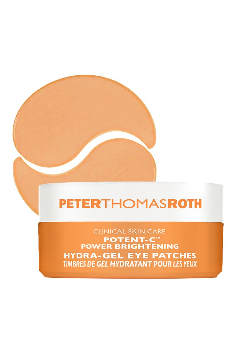 Potent-C™ Power Brightening Hydra-Gel Eye Patches, Main, color, NO COLOR