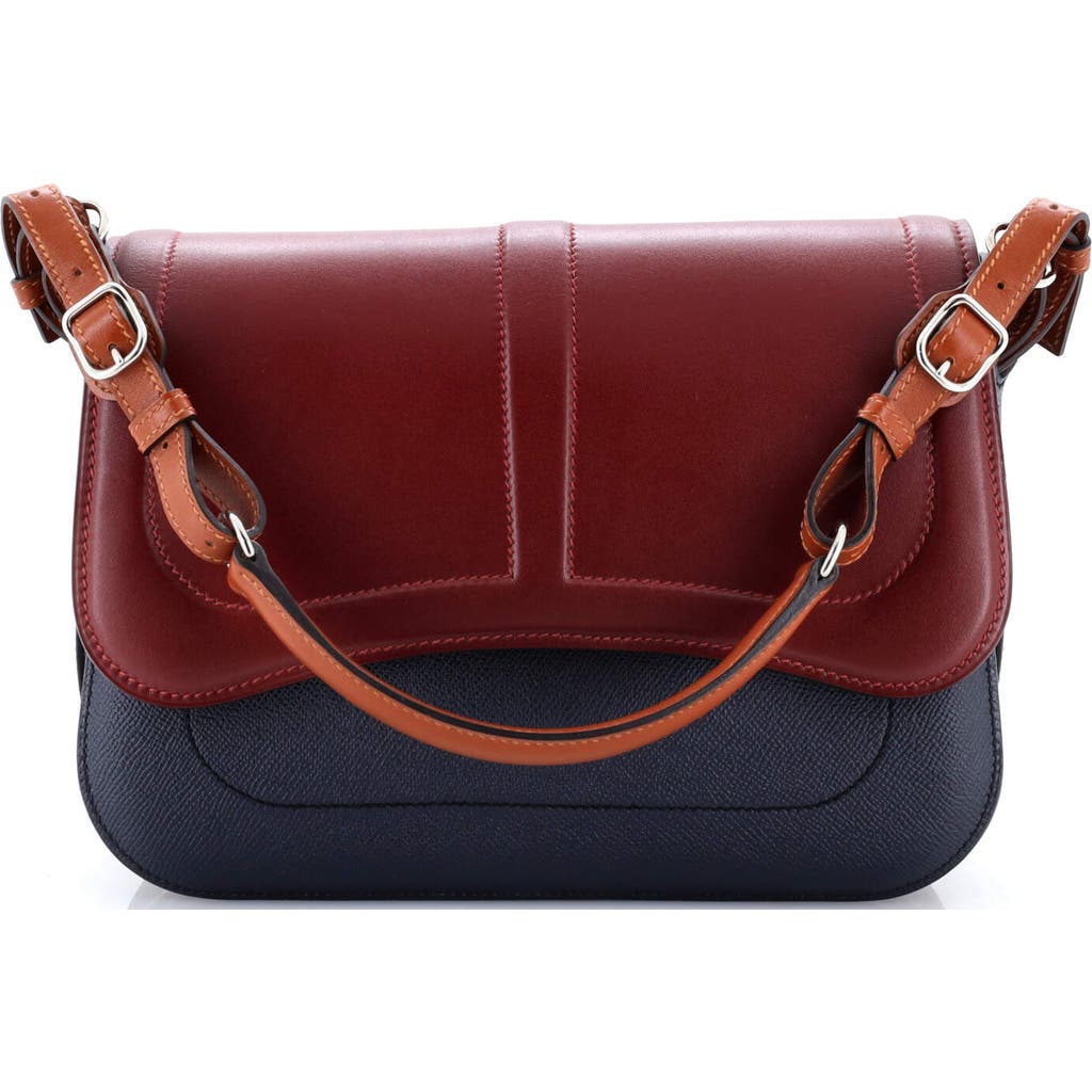 Pre-owned Hermes Hermes Harnais Shoulder Bag Epsom And Tadelakt In Multi