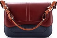 Pre-Owned Hermes Harnais Shoulder Bag Epsom and Tadelakt