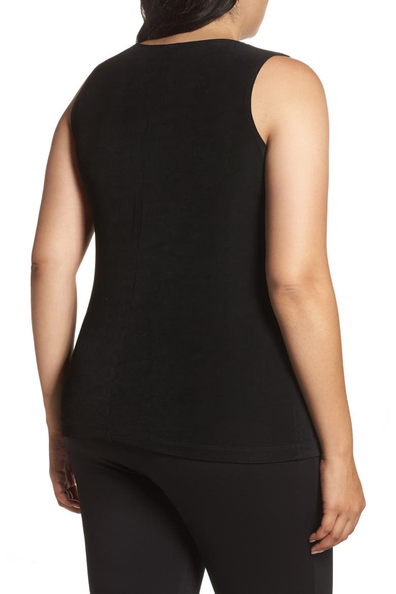 Tank Top, Alternate, color, BLACK