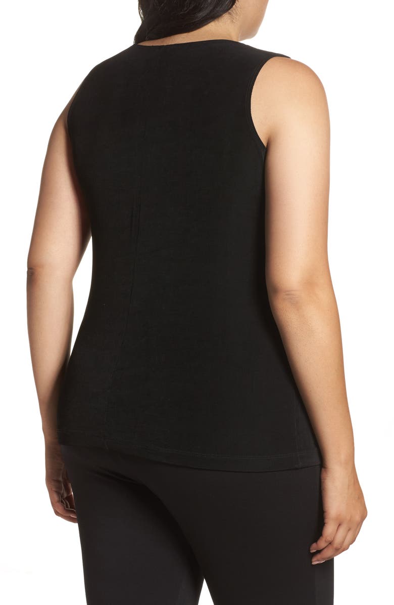 Vikki Vi Tank Top, Alternate, color, Black