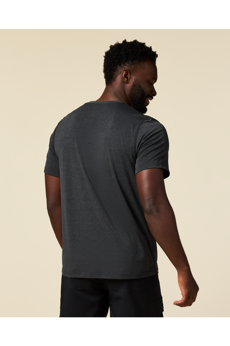 Empaca Crew T-Shirt - Men's, Alternate, color, Heather Black