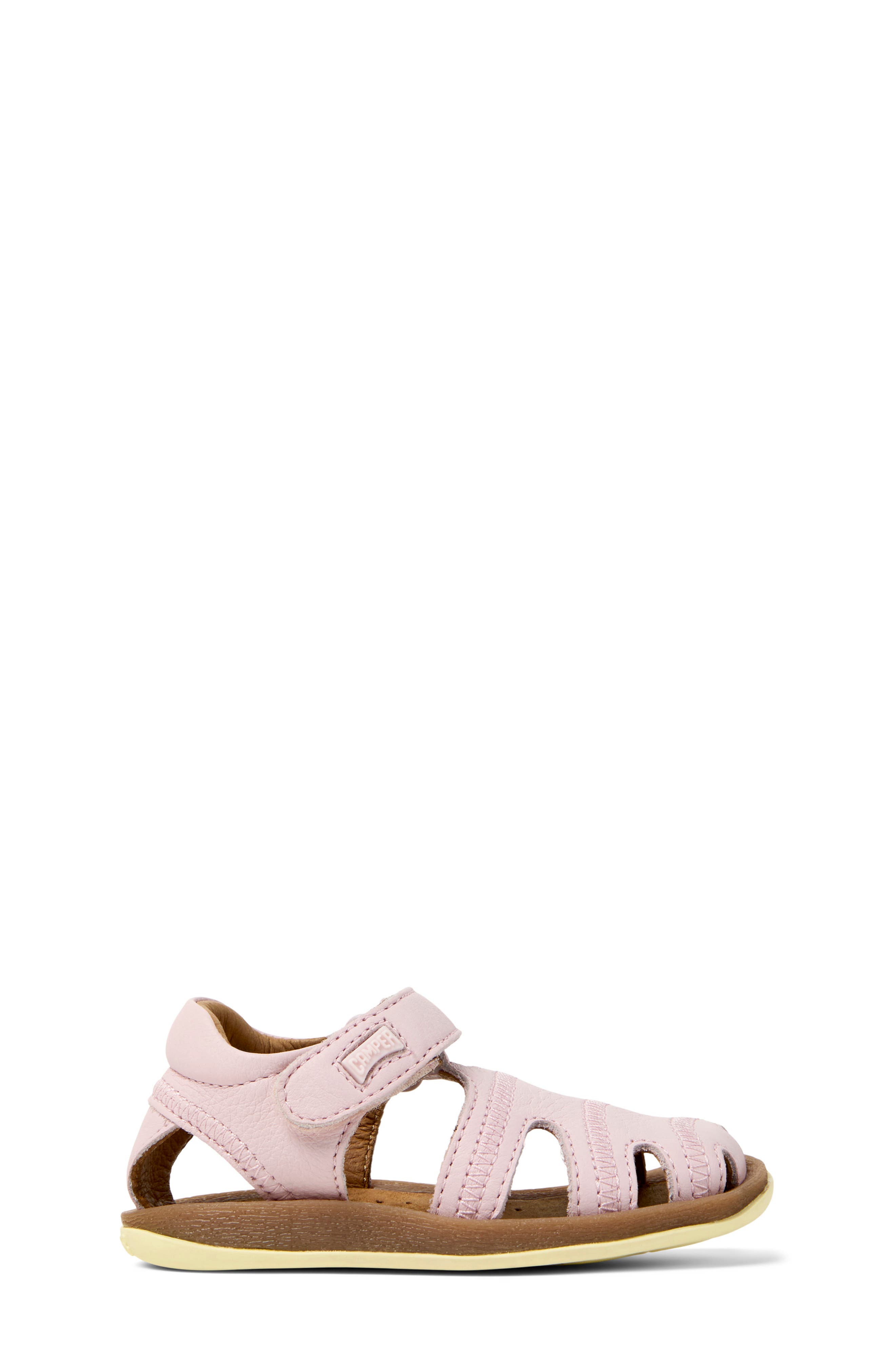 Kids' Bicho Fisherman Sandal, Alternate, color, LIGHT/ PASTEL PINK