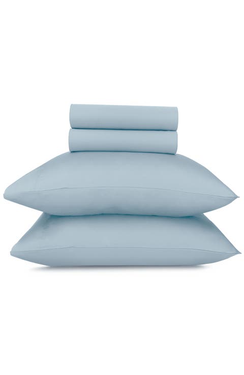 Signature Comfort 100% Egyptian Cotton Soft Sateen Sheet Set