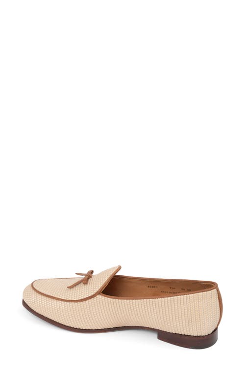 Patricia Green Coco Loafer In Natural Raffia