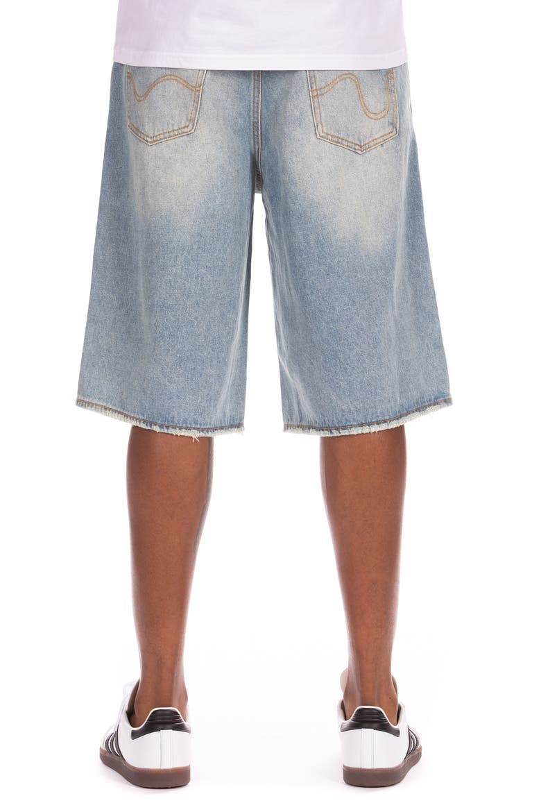 Balboa Denim Shorts, Alternate, color, BLUE DREAM