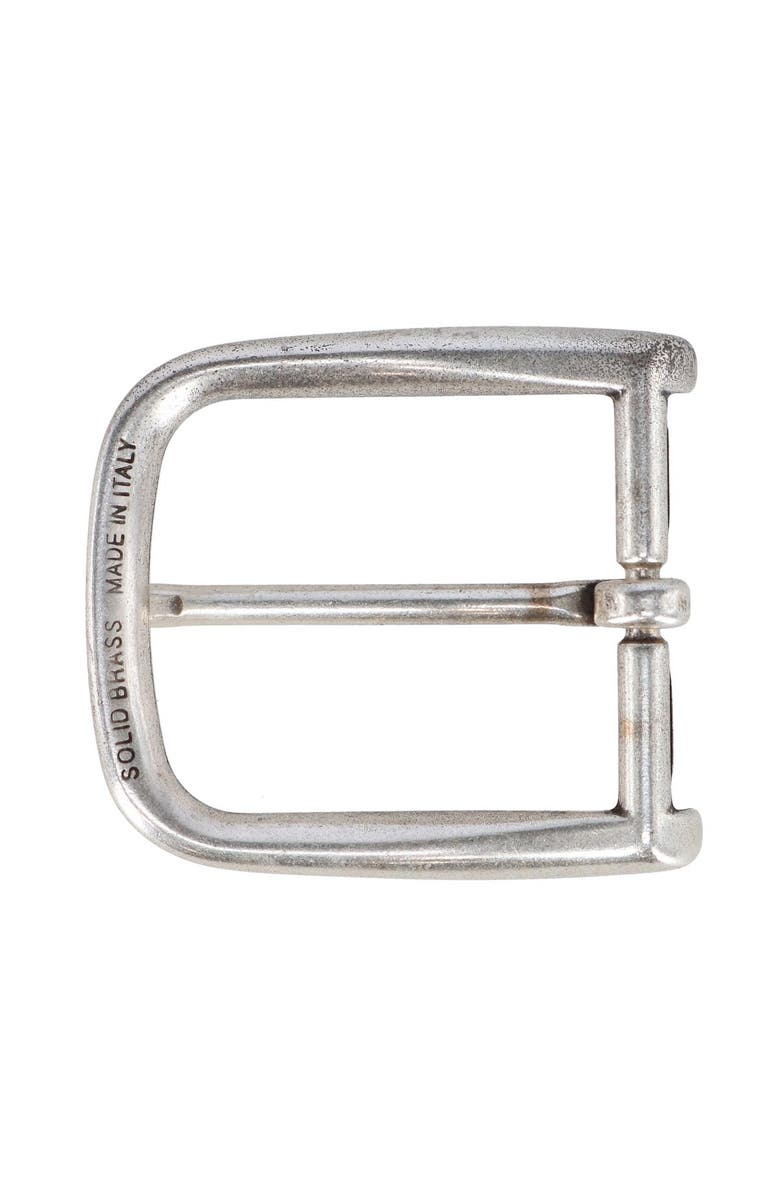 Trafalgar 35mm Detailed Italian Silver Rounded Buckle, Alternate, color, 