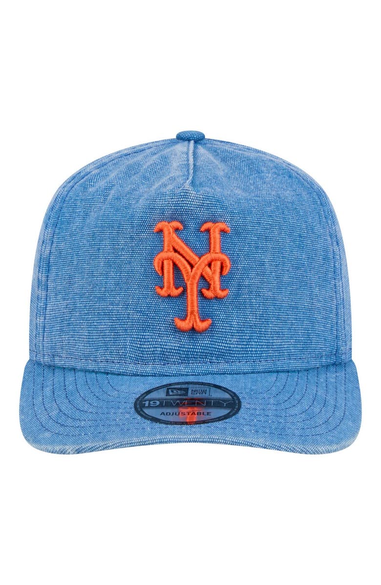 New Era Men's New Era  Royal New York Mets  Denim Classic 19TWENTY Adjustable Hat, Alternate, color, Royal