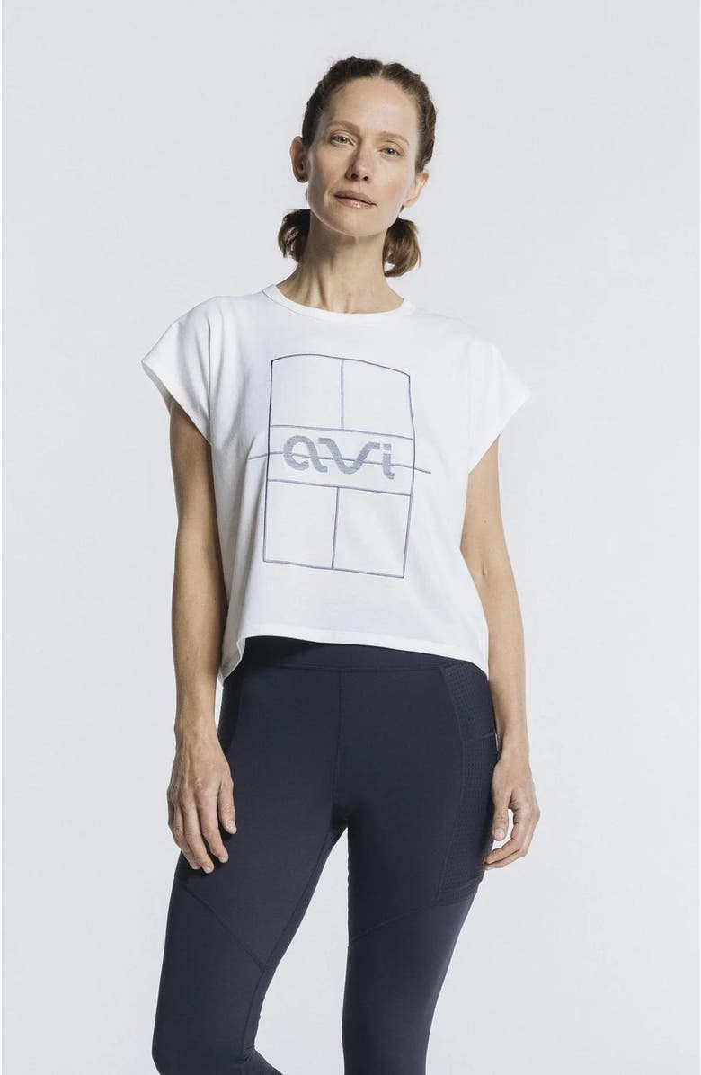 AVI Pickleball Top, Main, color, White Lotus