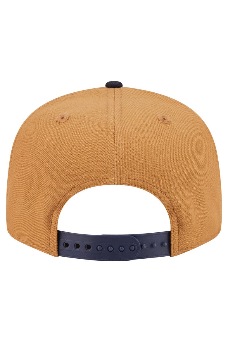 Men's New Era Khaki/Navy Seattle Mariners Ice Cream 9FIFTY Snapback Hat, Alternate, color, Khaki
