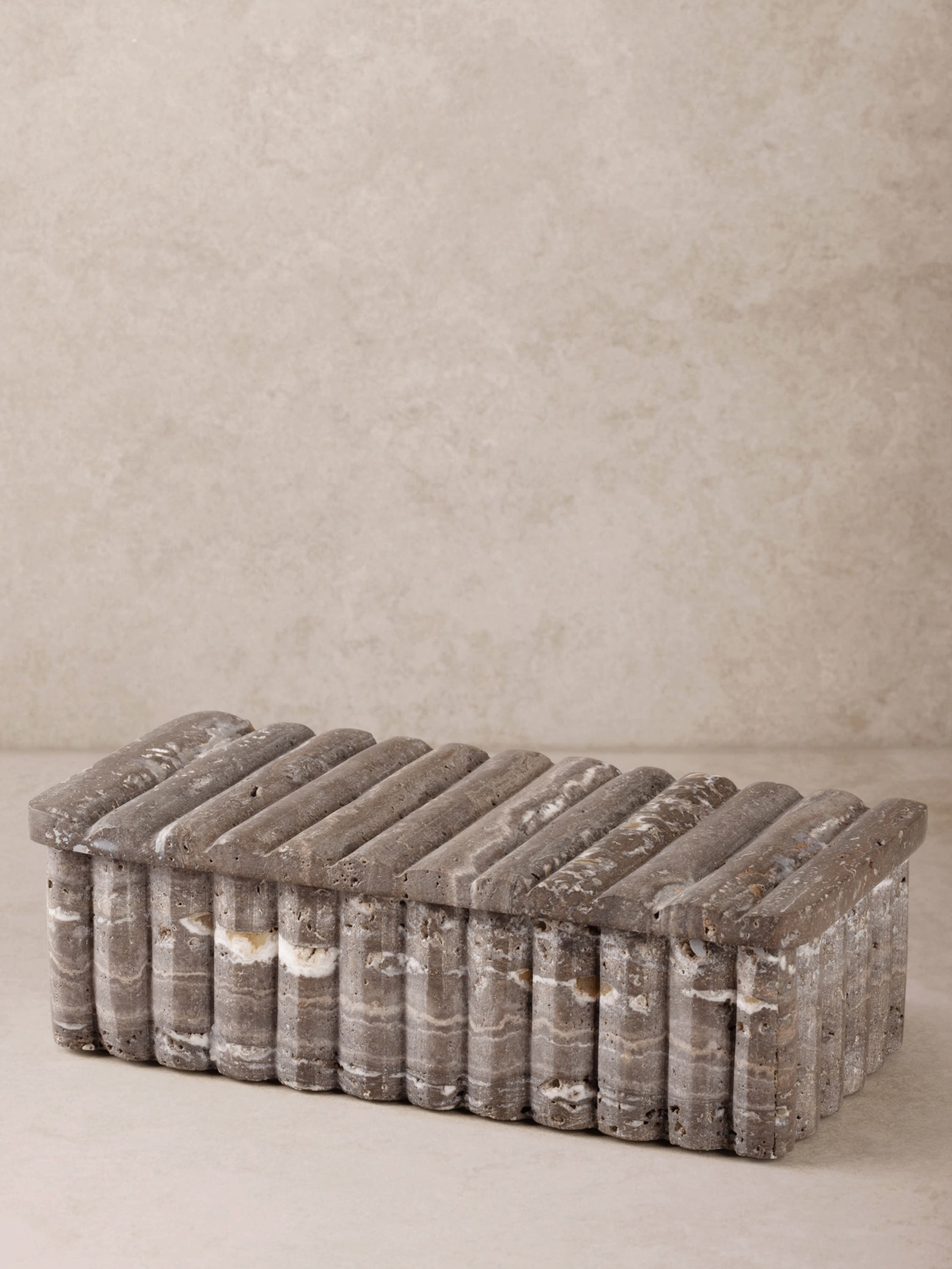 Fossil Gray Travertine