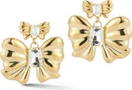 SPHERA MILANO Bow Drop Earrings