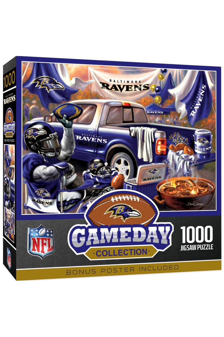Baltimore Ravens Gameday 1000pc Puzzle, Main, color, Multicolor