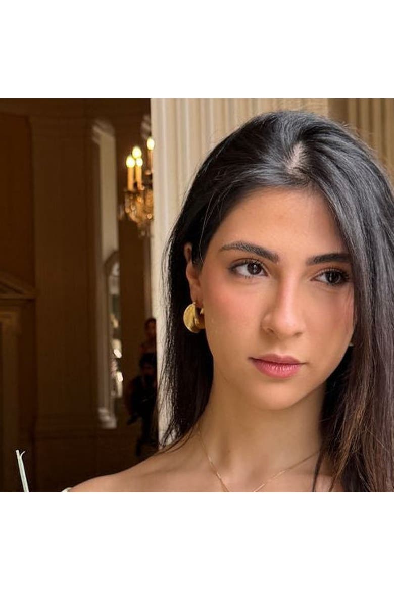 The Marlowe Rivière Hoops, Alternate, color, Gold