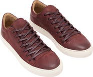 John Varvatos Reed Low Top Leather Sneaker