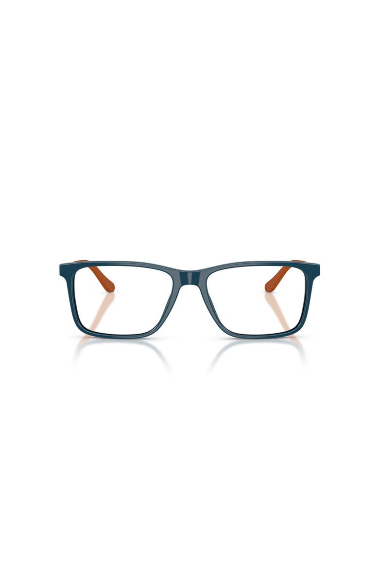 54mm Rectangle optical glasses, Alternate, color, Blue