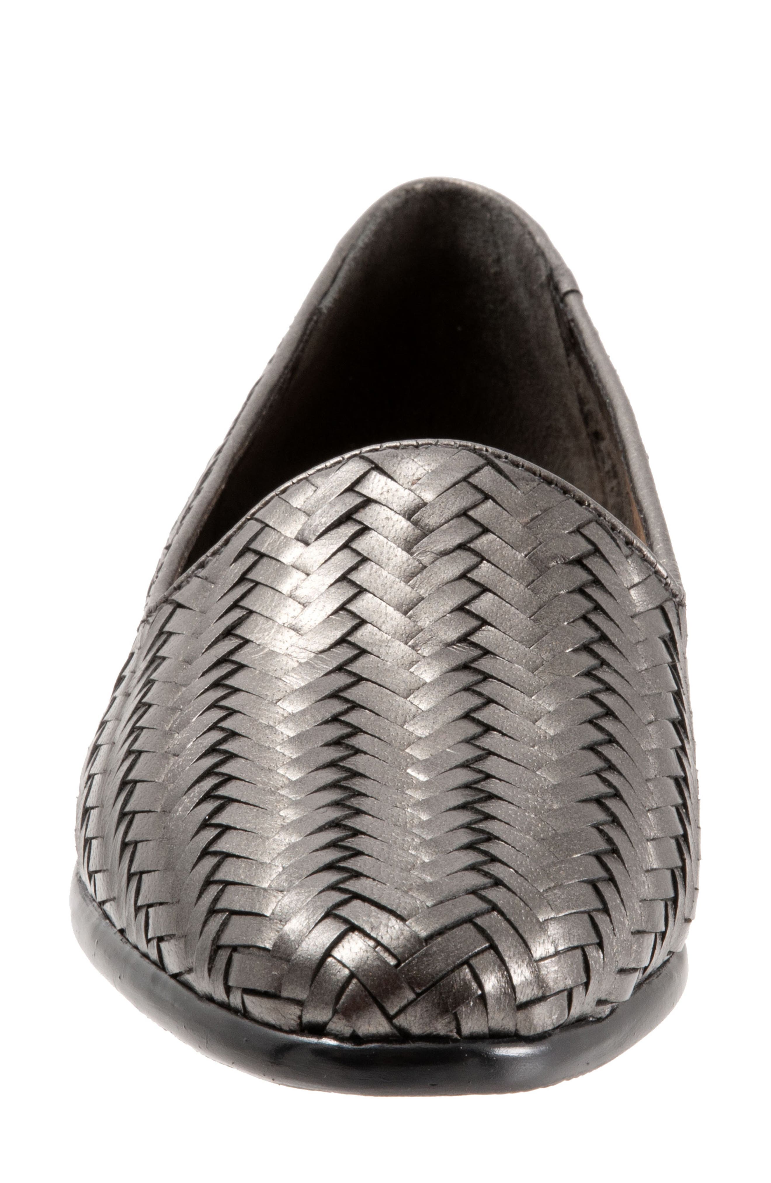 Liz III Flat, Alternate, color, PEWTER