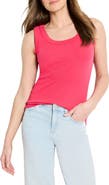 NIC+ZOE Perfect Knit Rib Scoop Neck Tank