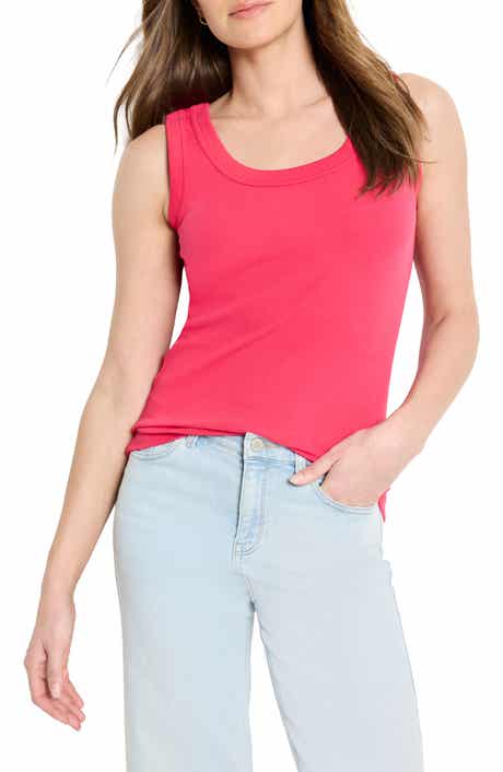 NIC+ZOE Perfect Knit Rib Scoop Neck Tank