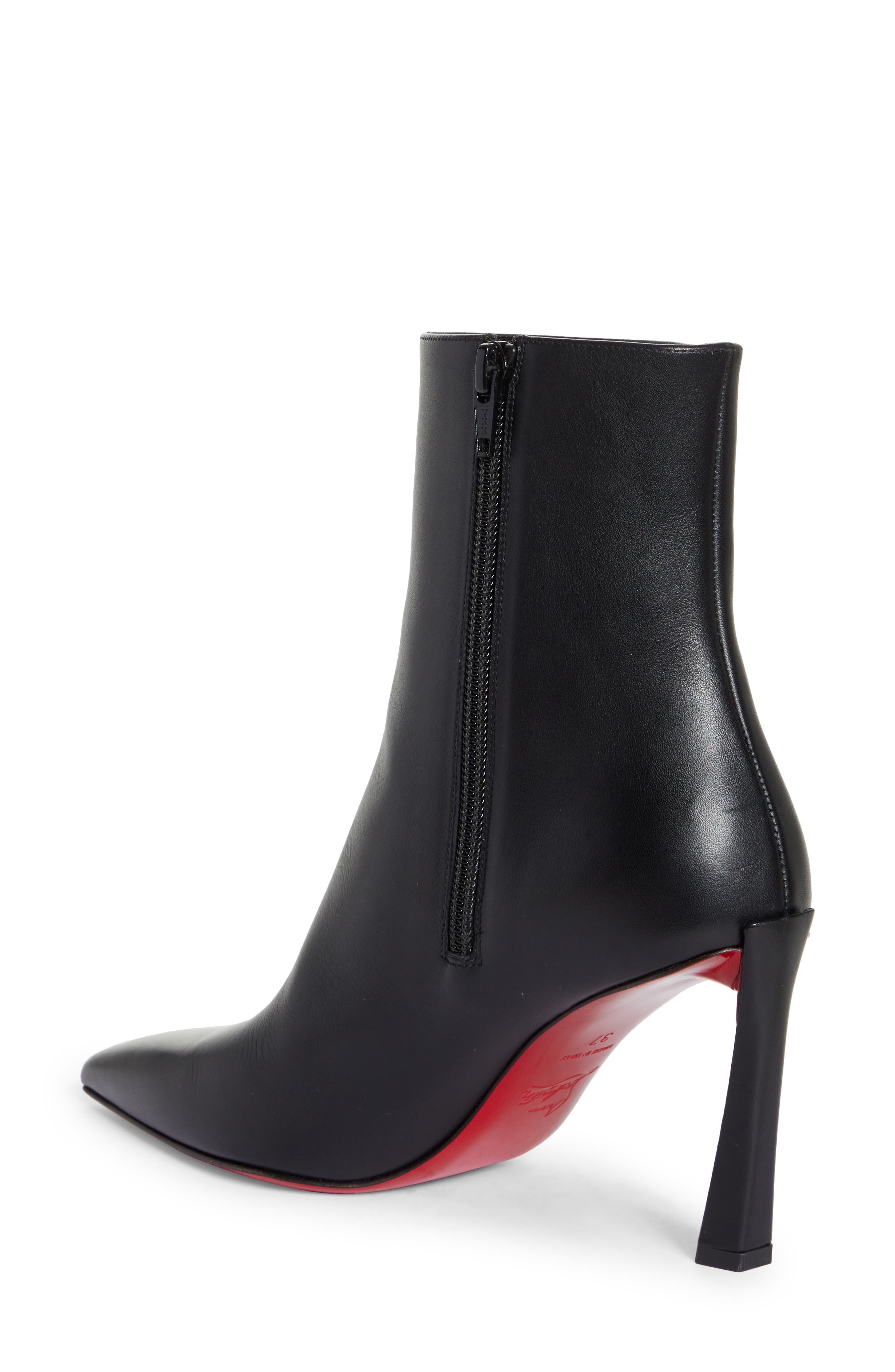 Condora Pointed Toe Bootie, Alternate, color, BLACK