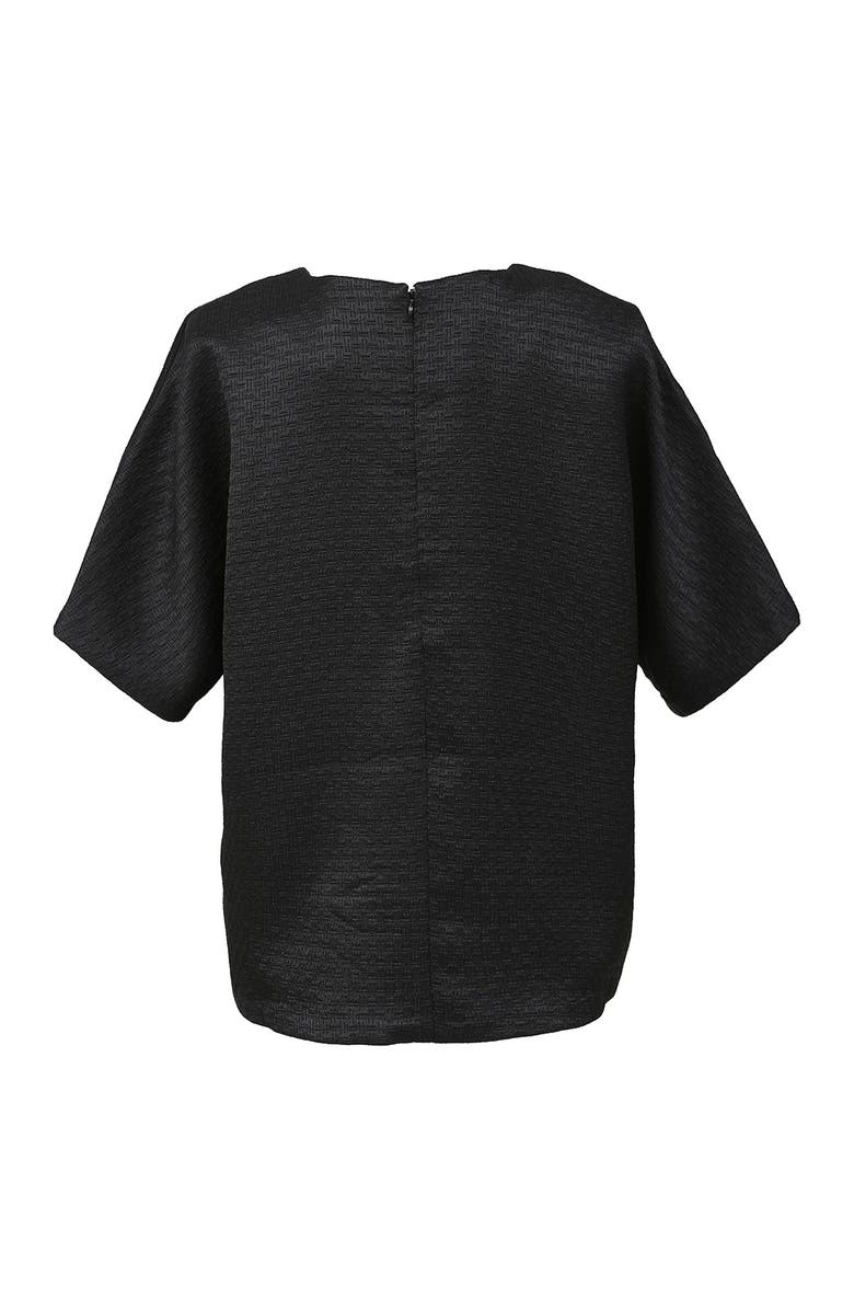 FRNCH 1/2 Sleeve Woven Top, Alternate, color, 