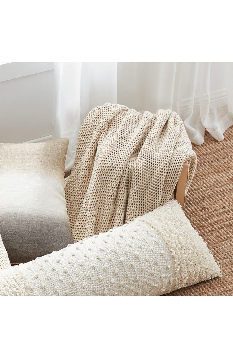 DKNY Pure Honeycomb Throw Blanket, Alternate, color,