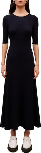 maje Rolora Cutout Ribbed Sweater Dress | Nordstrom