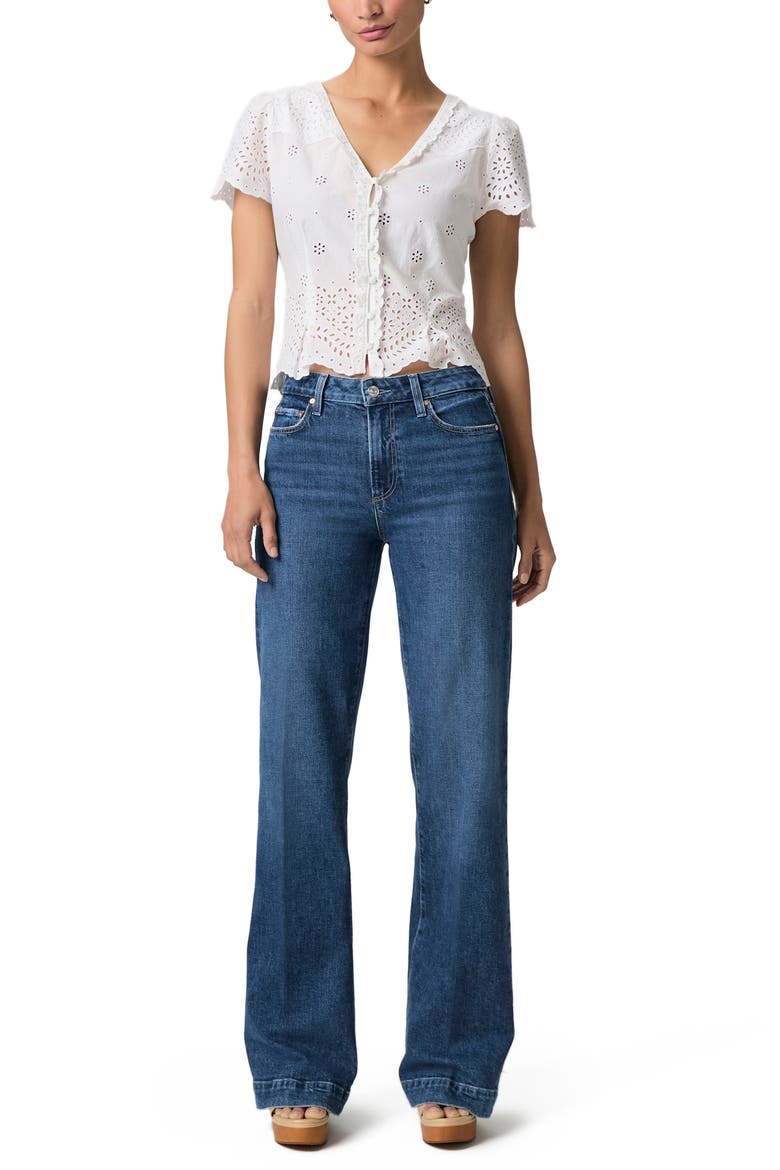 Leenah High Waist Wide Leg Jeans, Alternate, color, SOUND CHECK