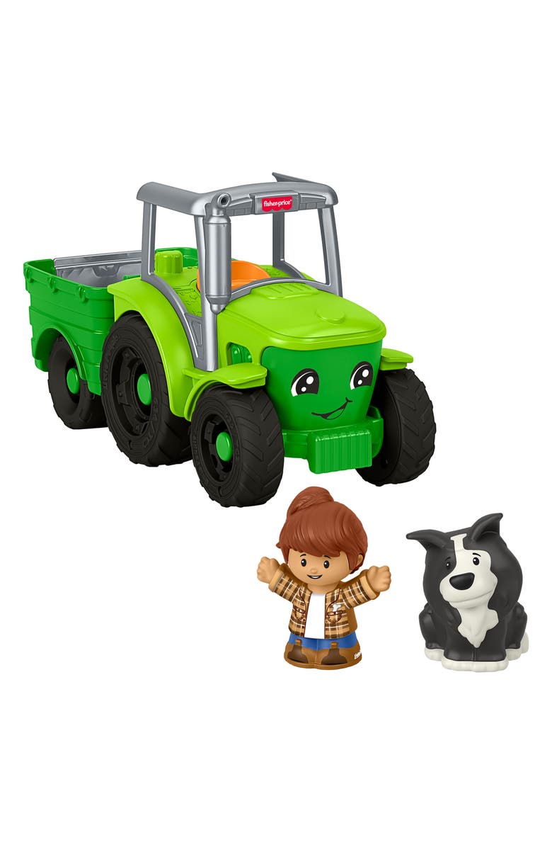 Little People Kids' Little People Push and Play Tractor Set, Alternate, color,