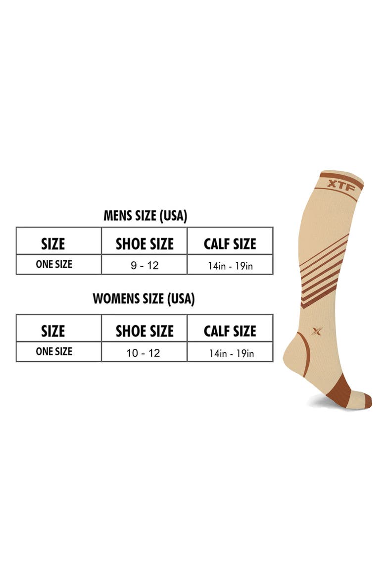 3-Pack Copper Infused Knee Length Compression Socks, Alternate, color, MIX