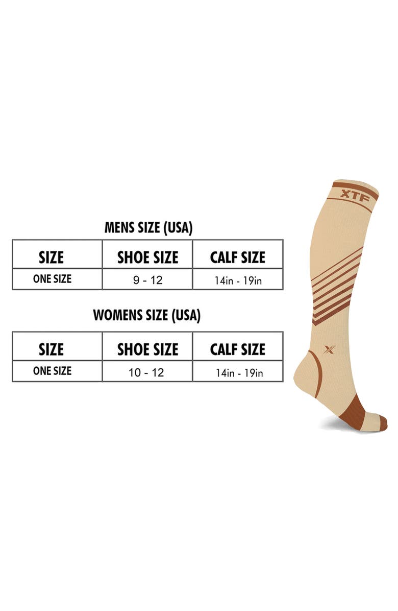 EXTREME FIT 3-Pack Copper Infused Knee Length Compression Socks, Alternate, color,