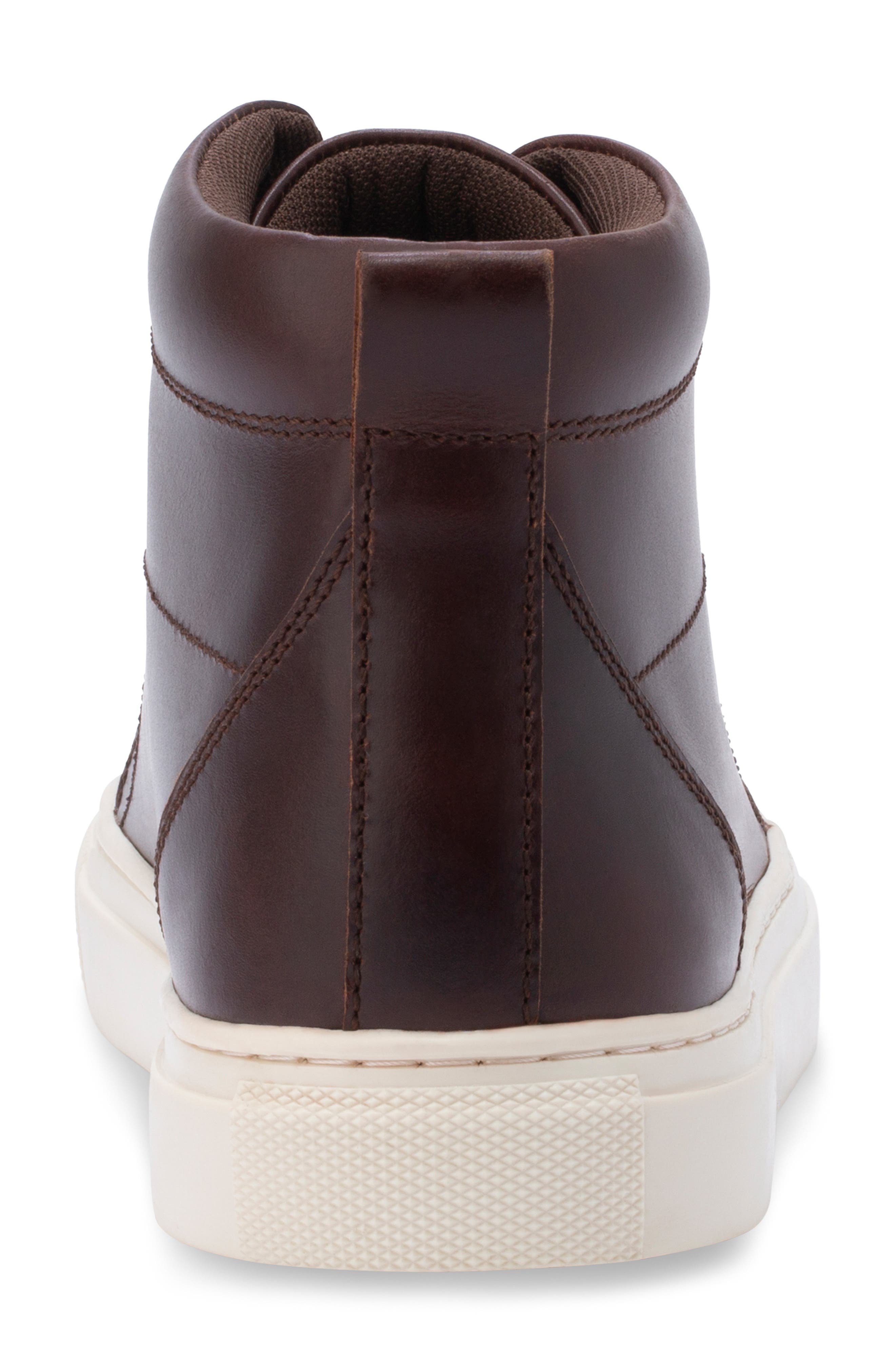 Wellington High Top Sneaker, Alternate, color, BROWN