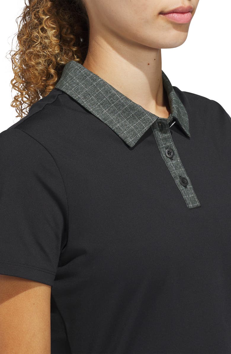 adidas Grid Climacool Golf Polo, Alternate, color, Black