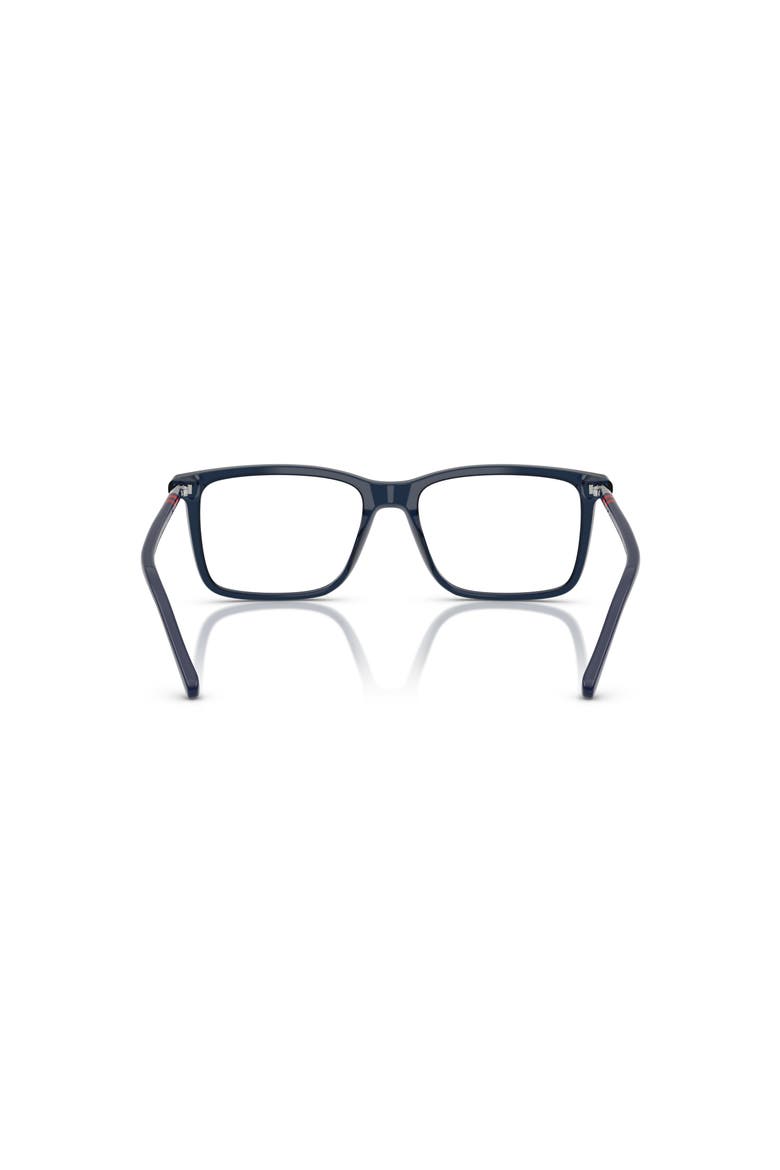 53mm Rectangle optical glasses, Alternate, color, Blue