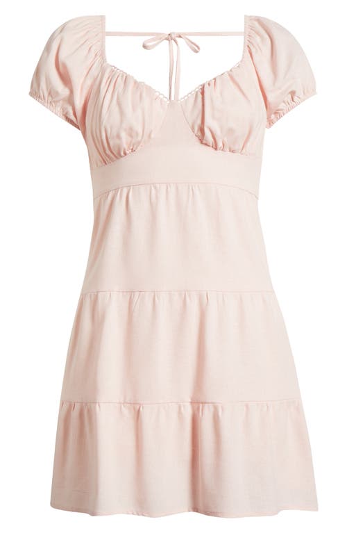 PACSUN PACSUN PUFF SLEEVE MINIDRESS