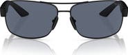 Prada Linea Rossa 65mm Oversized Pillow Sunglasses