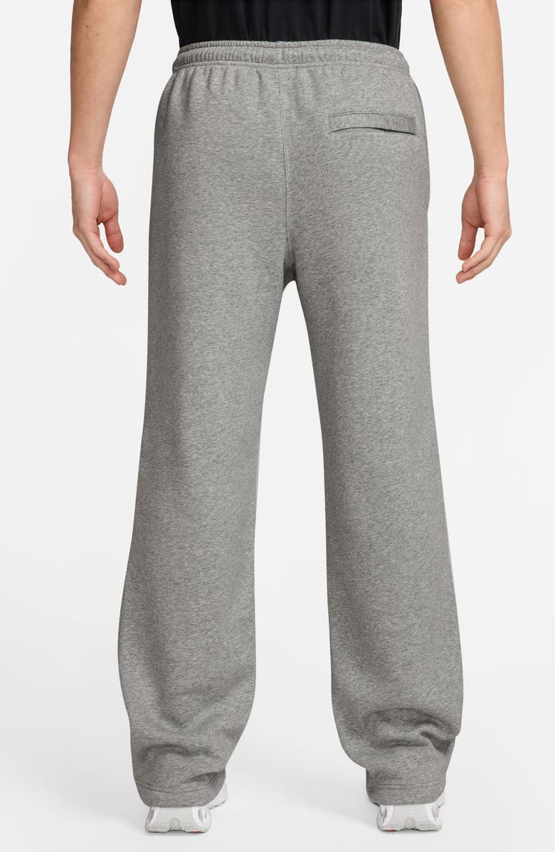 Nike Club Fleece Bungee Pants, Alternate, color, Dark Grey Heather/ Light Grey