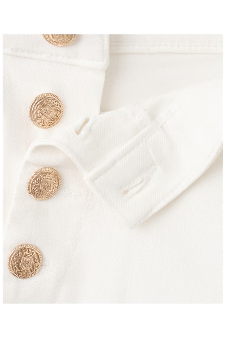 Sailor Wide Leg Jeans, Alternate, color, WHITE