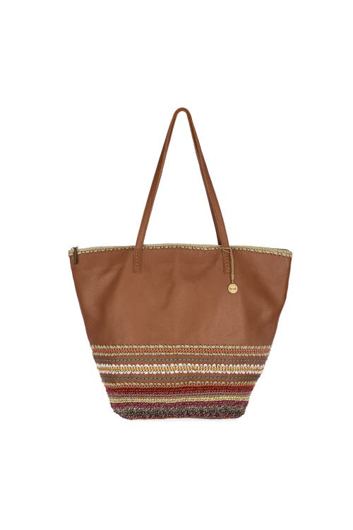 The Sak Faye Tote Bag In Tobacco Seminyak