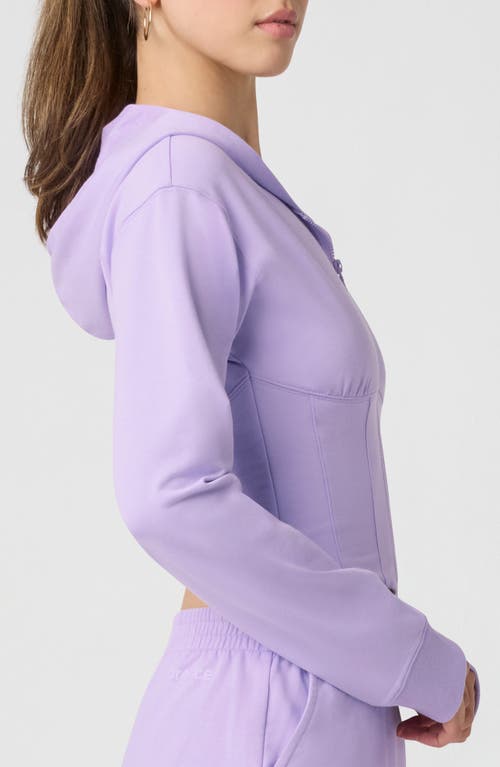 Florence By Mills Corset Zip Hoodie In Multi