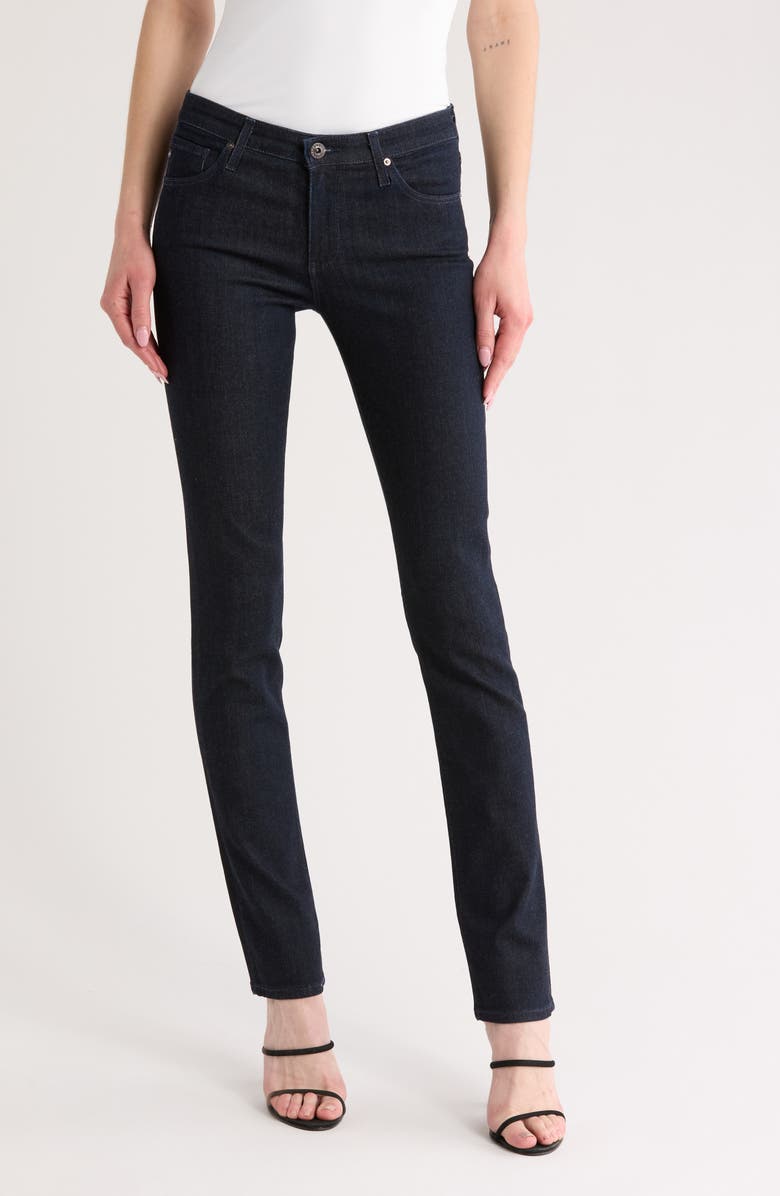 AG Harper Slim Straight Leg Jeans, Main, color, Indigo Winter