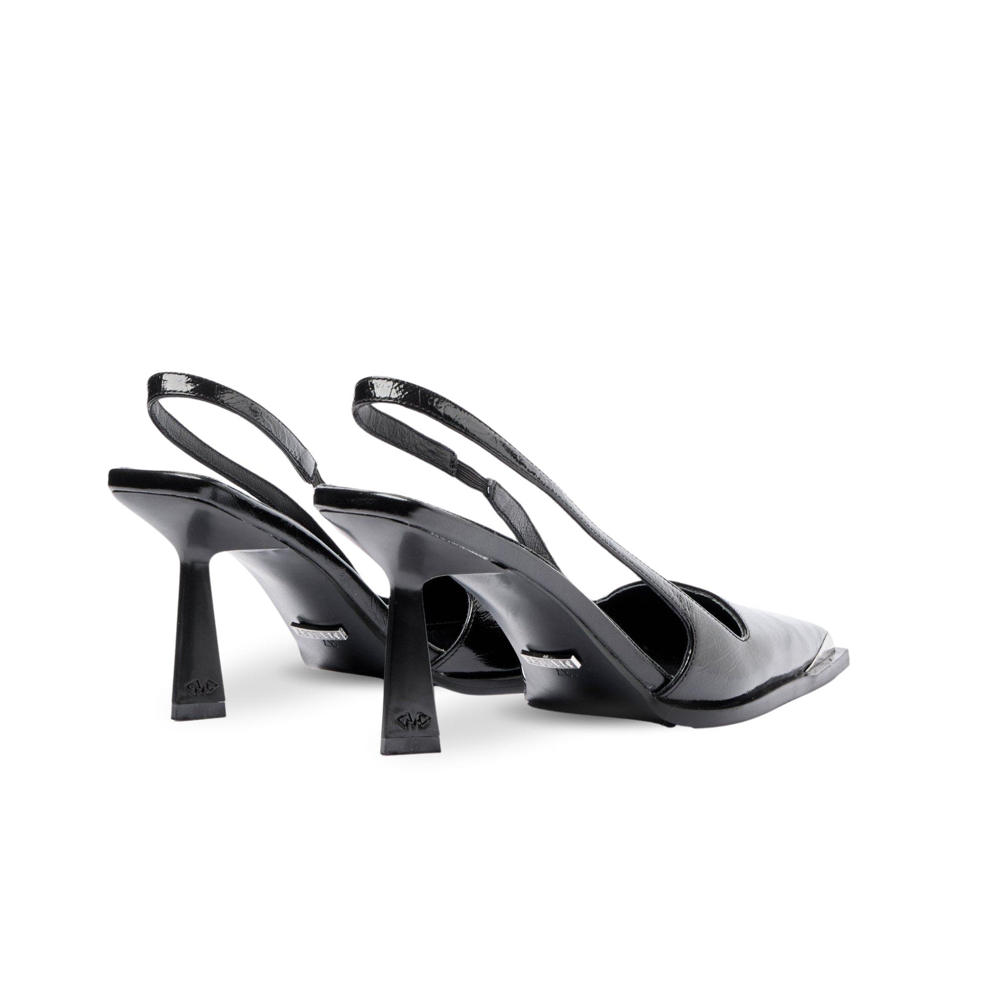 MALLET Selene Slingback Heels, Alternate, color, Black