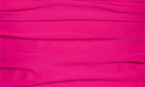 Dkny Ruched One-piece Swimsuit In Pink