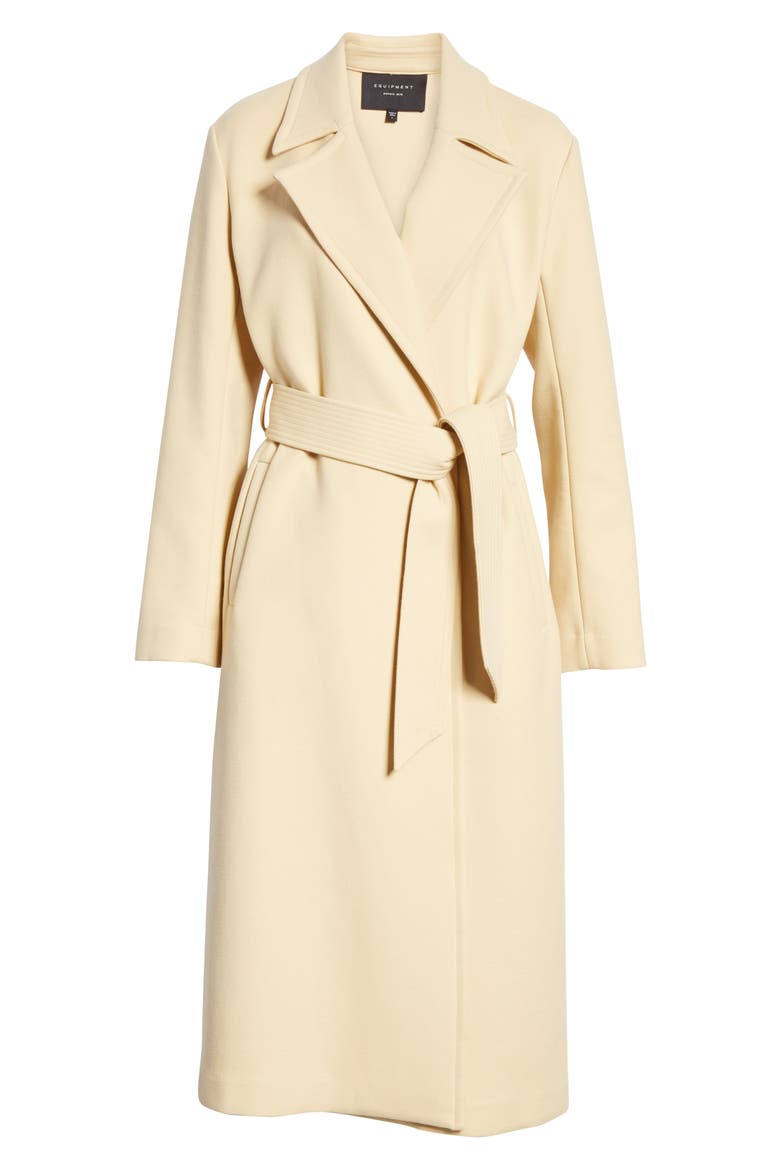 Alyssandra Trench Coat, Alternate, color, BISCUIT