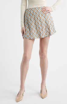 Brandy Plaid Skirt