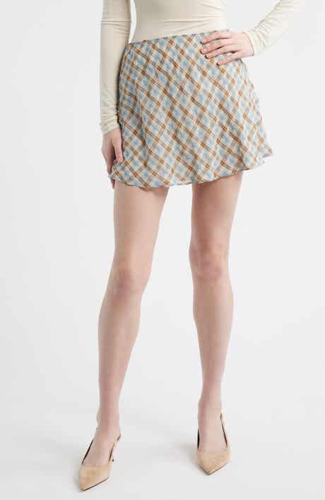 Brandy Plaid Skirt