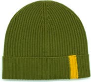 Portolano Contrast Detail Rib Cuff Beanie