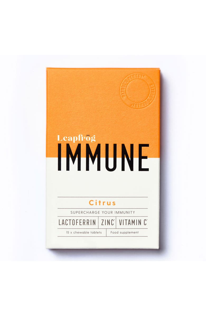 Leapfrog IMMUNE Food Supplement, Main, color, 15 Tablets